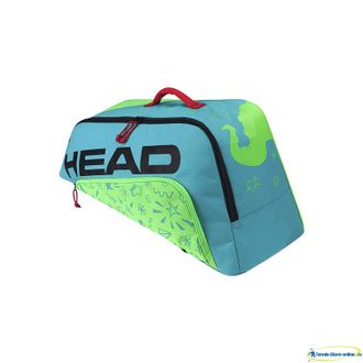 Теннисная сумка Head Junior Combi Novak (blue/green) 2022