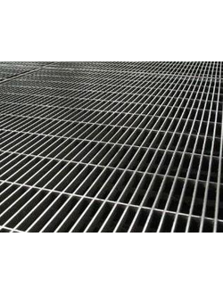 Стальной прессованный решетчатый настил
