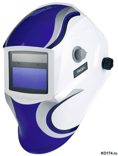 Маска сварщика хамелеон OPTIMA PROFI (BLUE) обзор 93х43 TRUE COLOR естественная цветопередача