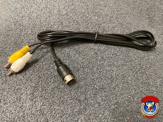 Кабель для видео приставки Сега (Sega cable AV 1.5м)