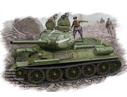 Сборная модель: (Hobby Boss 84807) Советский средний танк Т-34/85 (мод. 1944 г.)