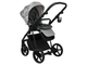 Коляска 3в1 Roan Sol Flowers Gray/Black (руч.Черная)
