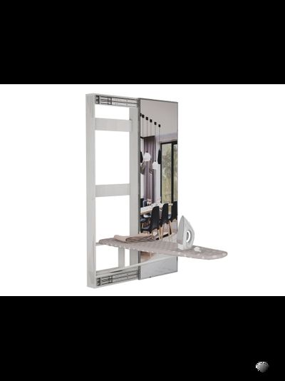 Смарт гладильная доска купе с зеркалом