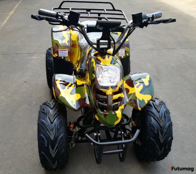 Квадроцикл GreenCamel Gobi K70 (30Ah 36V 800W R7 Дифференциал) Армейский-желтый