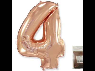 82 см Фольга цифра