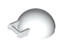 Windscreen 4 x 4 x 1 2/3 Canopy Half Sphere with Bar Handle, White (18990 / 6323446)