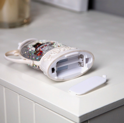 Новогодний снежный фонарик в виде чайника «Снеговик» 8 × 13.3 × 4.5 см