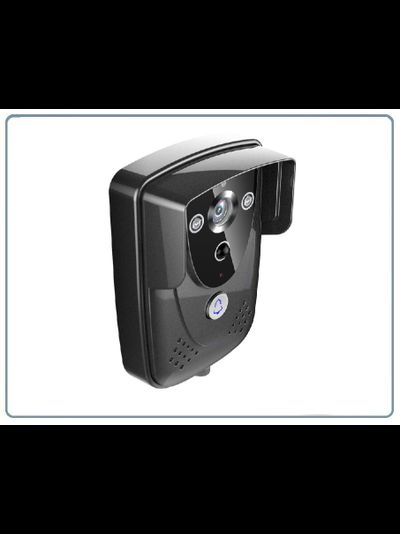 WiFi/LAN/СИМ вызывная панель видеодомофона, интерком связь с активным подавлением шума, открытие замка через мобильное приложение, HD. до - 10 град.С.