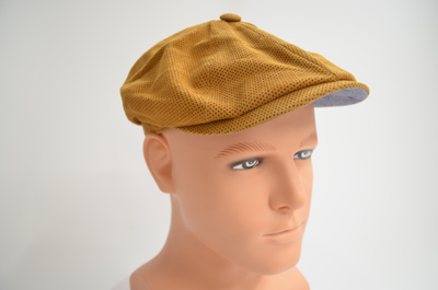 Итальянская кепка замшевая для мужчин