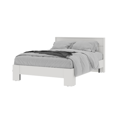 Хелен КР 02 Кровать 140 с ортопедом 1470х930х2115 белый