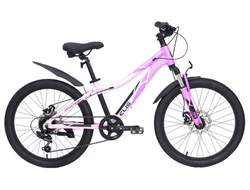 Велосипед TechTeam  Elis 20"х11 фиолетовый