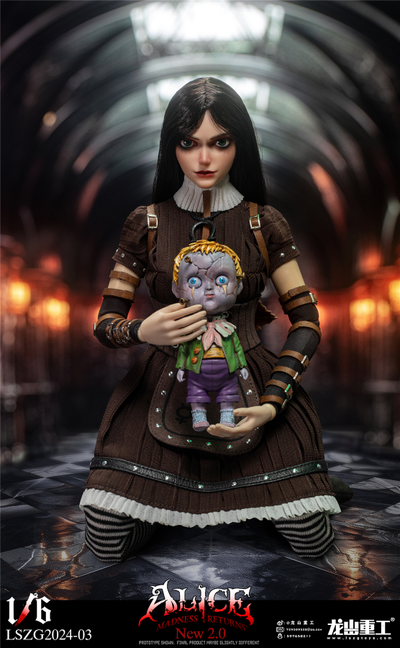 ПРЕДЗАКАЗ - Алиса Лидделл 2.0 (Alice: Madness Returns) - Коллекционная фигурка 1/6 Alice's Crazy Return 2.0 Luxury Edition (LSZG2024-03A) - Longshan ?ЦЕНА: 30900 РУБ.?
