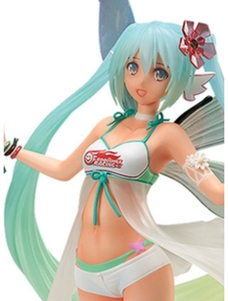 Фигурка Мику Хацунэ (Hatsune Miku Racing 2017, Thailand Ver.)