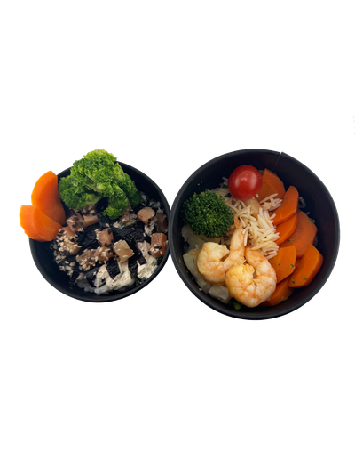 Круглый контейнер(Черный) 700 мл