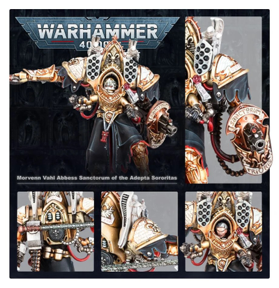 Warhammer 40000: Adepta Sororitas Morvenn Vahl Abbess Sanctorum