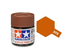Tamiya: Краска акриловая XF-6 "Copper"