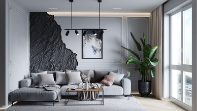 Панно гипсовое TRAVERTINE артикул SPN10