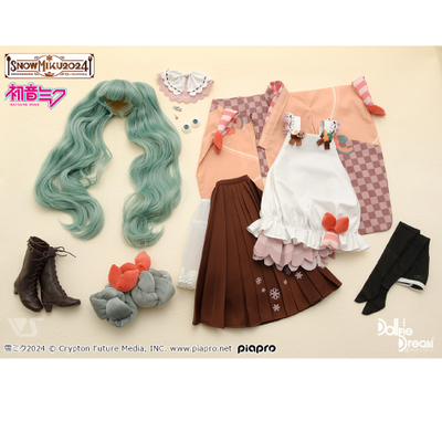 Одежда для куклы Мику Хацунэ (Cloth Dollfie Dream Hatsune Miku Snow 2024)