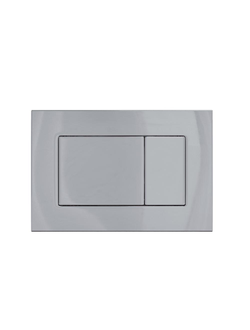 Кнопка BERGES для инсталляции ATOM хром глянец