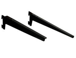 MB-2400DX/SX Полкодержатель прямой под полку 400 мм цвет черный левый/правый