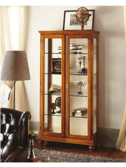 ВИТРИНА С ДВУМЯ ДВЕРЦАМИ (L90*P37*H180) ART. 16.27 TOSATO