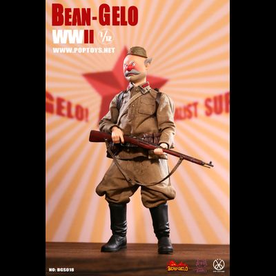 Красноармеец-крестьянин Виктор - Коллекционная ФИГУРКА 1/12 Bean Gelo Series The peasant class soldier Victor (BGS018) - POPTOYS