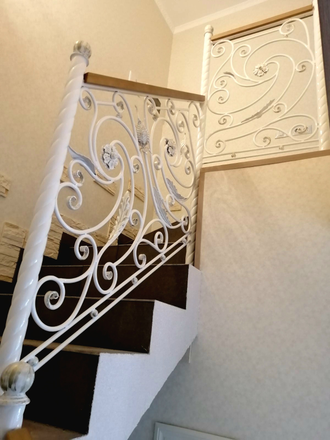 Лестничное ограждение -  Арт 036