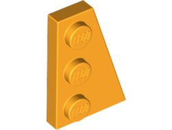 Wedge, Plate 3 x 2 Right, Bright Light Orange (43722 / 6020146)