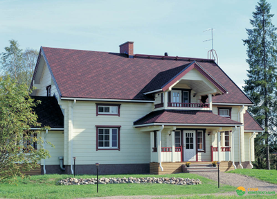 Гибкая черепица Ruflex Runa (Руфлекс Руна) цвет: Гранит