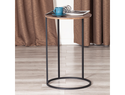 Журнальный стол MONE (МОНЕ) акация/черный