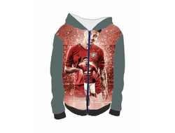 Толстовка 3D с полной запечаткой Манчестер Юнайтед, Manchester United FC №8