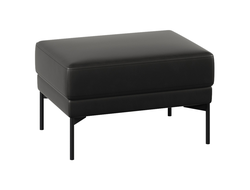 Банкетка Everprof Gamma одноместная Экокожа Черный