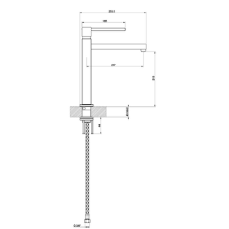 Смеситель Reginox GILA К760К chrome