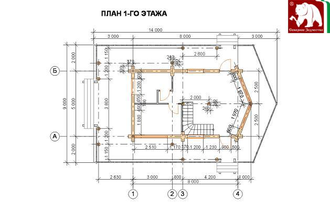 Проект 3-12, 85 кв.м., 9*14