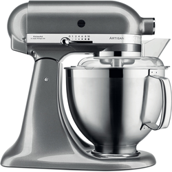 Планетарный Миксер KitchenAid ARTISAN 4.8л., серебряный медальон, 5KSM185PSEMS