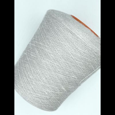 Filati Biagioli Modesto art. GINKO (филати биаджиоли модесто арт. гинко), состав: 46% WS кашемир, 27% SETA шёлк, 27% LINO лён, Nm. 2150 м в 100 гр. жемчужный серый