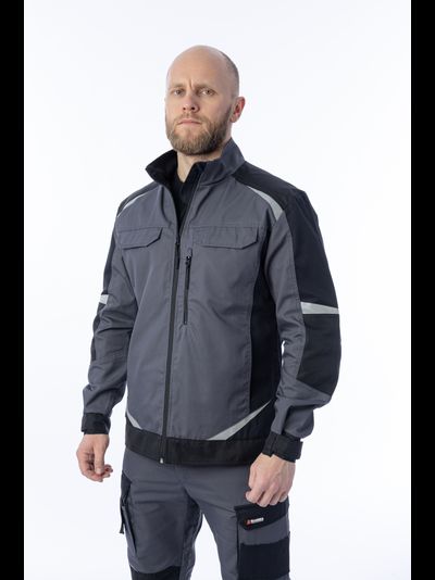 Куртка BRODEKS KS 202 цв. серый/чёрный
