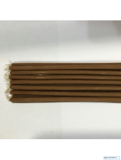 Свеча коричневая №20 (3 часа горения).