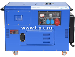Дизельный генератор TSS SDG 12000EHS3 (Мощностью 11 кВт)