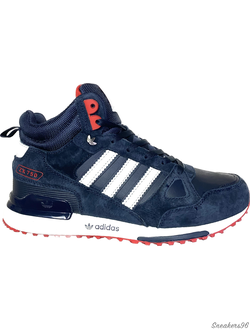 Adidas ZX 750 Blue/синие (с мехом) Мужские (41-45)