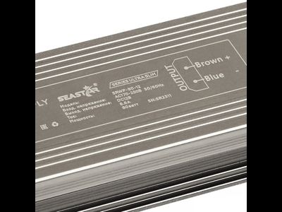 Блок питания 80W 12V IP67 Compact (12V/6.6A/80W) (SEASTAR/IP67 металл/2 года)