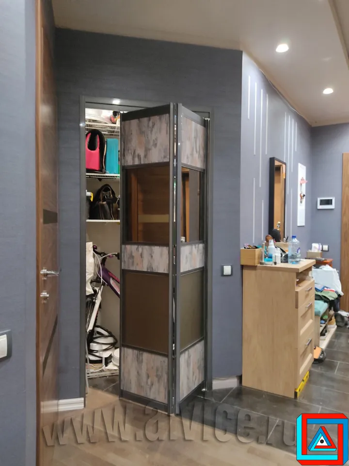 Фото 10 - Складная дверь - сложение книжка