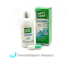 Раствор для контактных линз OptiFree Pure Moist (раствор для линз ОптиФри ПуреМойст)