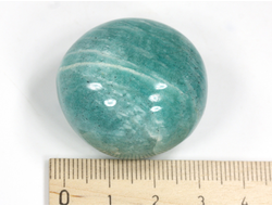 Амазонит, полировка, Перу (33*32*23 мм, 38 г) №29568
