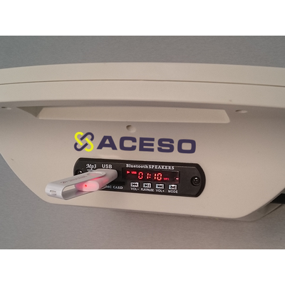 Портативная информационная индукционная система "Исток А2" со встроенными в корпус гнездом для карт SD и MMC и встроенным плеером  (до 2 м)