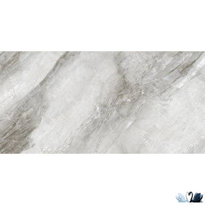 Керамогранит Eurotile Eclipse Grey 627 60x120 см Glossy серый мрамор