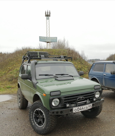 Бампер силовой передний Фишхантер ZST-ФХ 410 с защитой