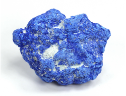 Азурит, необработанный "дикий" образец, Россия, Челябинская обл., Михеевское  месторождение (32*29*17 мм, 13,2 г) №28305