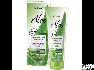Biтэкс ALOE 97% Осветляющий алоэ-крем для лица Энергия сияния Антиоксидантная защита | Витэкс
