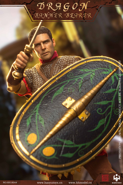 Знаменосец римской ауксилии - КОЛЛЕКЦИОННАЯ ФИГУРКА 1/6 Empire Series-Dragon Banner Bearer (HH18044) - HHMODEL x HAOYUTOYS